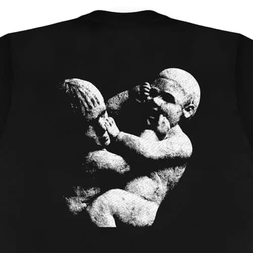 Peso Pluma Dinastía Artwork T-Shirt X-Large | Cotton Fleece, Crew Neck, Short Sleeve thumbnail 4
