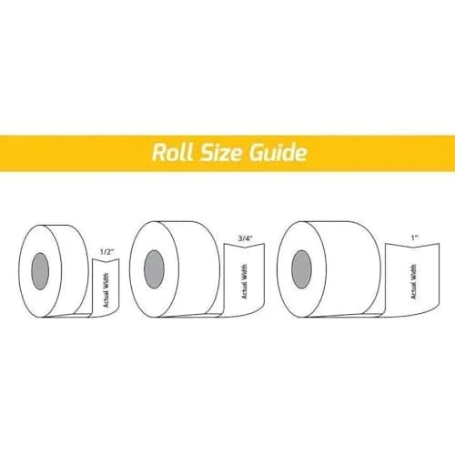 Walker Tape Pro-Flex II Hair System Tape, Wide Roll 3/4X12Y | Maximum 2-4+ Weeks, Flexible & Hypoallergenic thumbnail 2