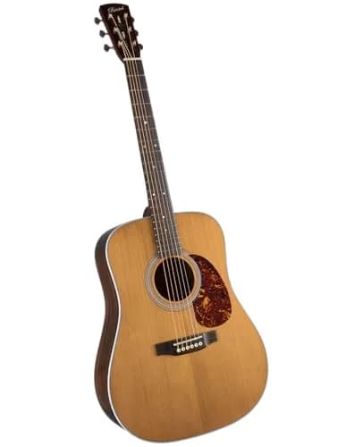 Bristol BL-160 Deluxe Series Dreadnaught Guitar 1.75kg (3.86lb) | Vintage Spruce & Rosewood Tone thumbnail 1