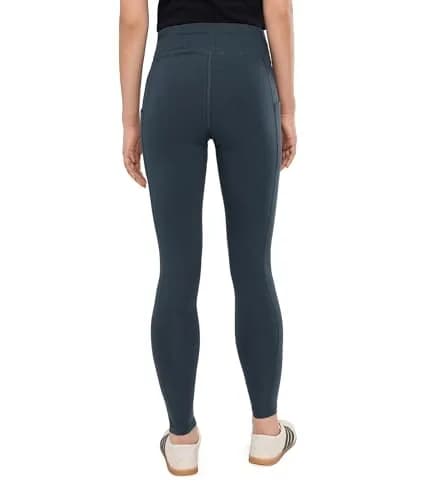 Pact Women's On the Go-to Pocket Legging | Skinny Fit, Organic Cotton & Elastane, Steel Blue, Medium thumbnail 4