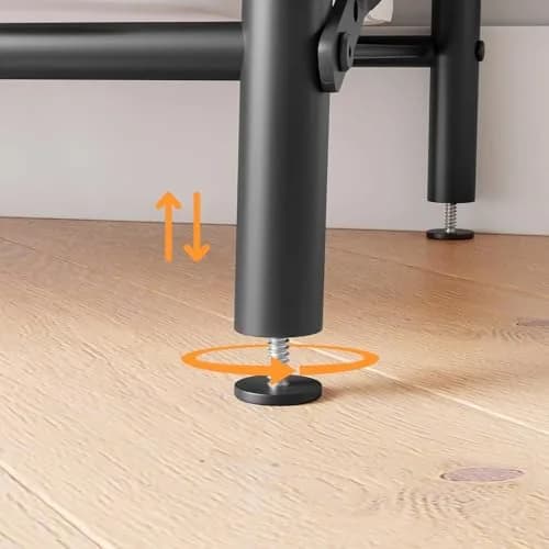 OUTLANE Entryway Hall Tree with 10 Hooks, Shoe Bench & Storage Shelf | Modern Coat Rack Organizer in Gray-Double row thumbnail 7