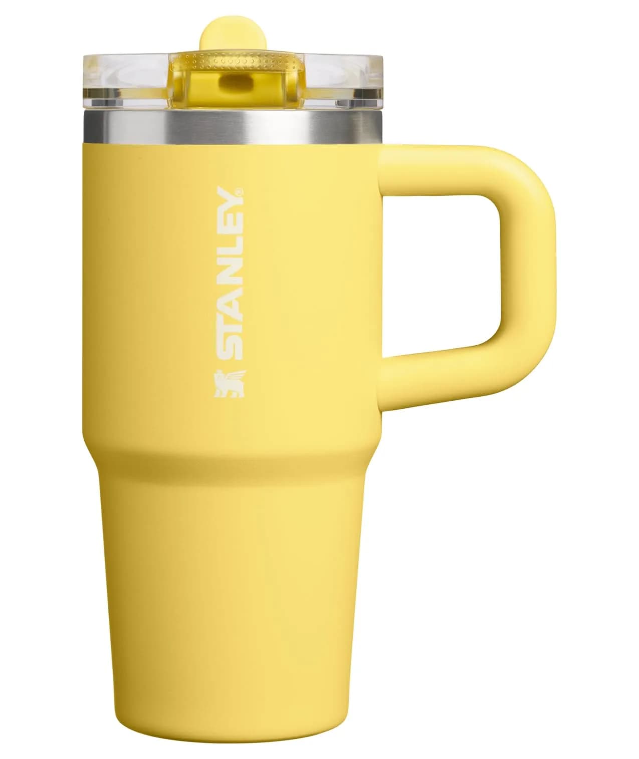 STANLEY Quencher ProTour Flipstraw Tumbler 14 oz Daffodil | Leakproof Insulated Stainless Steel Cup - main product image