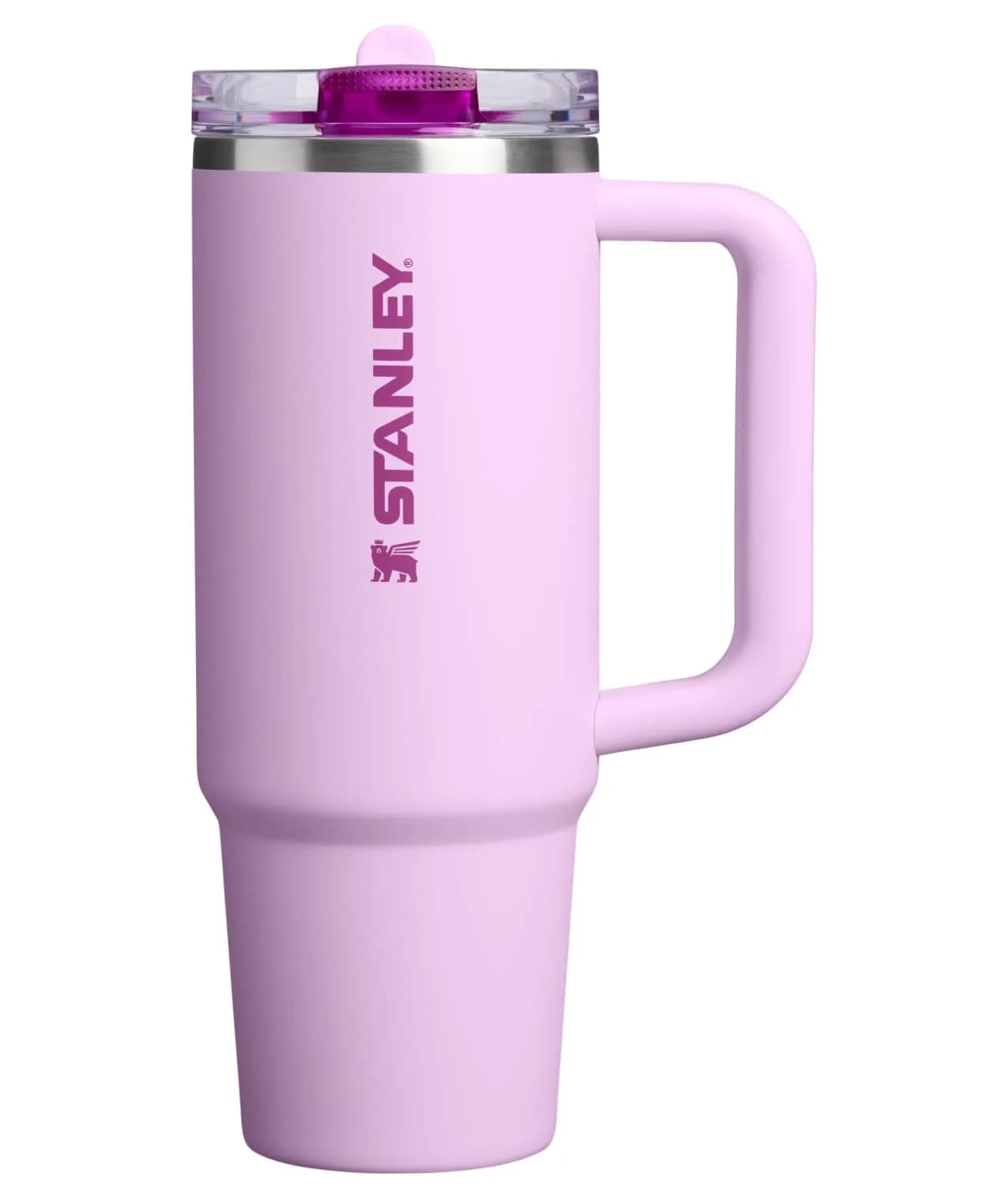 STANLEY Quencher ProTour Flipstraw Tumbler 30 oz, Soft Orchid - Leakproof Insulated Stainless Steel Cup - main product image