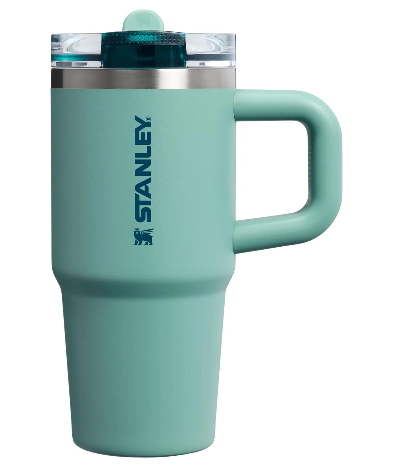 STANLEY Quencher ProTour 14 oz Tumbler - Spring Green | Leakproof Insulated Stainless Steel Cup - main product image