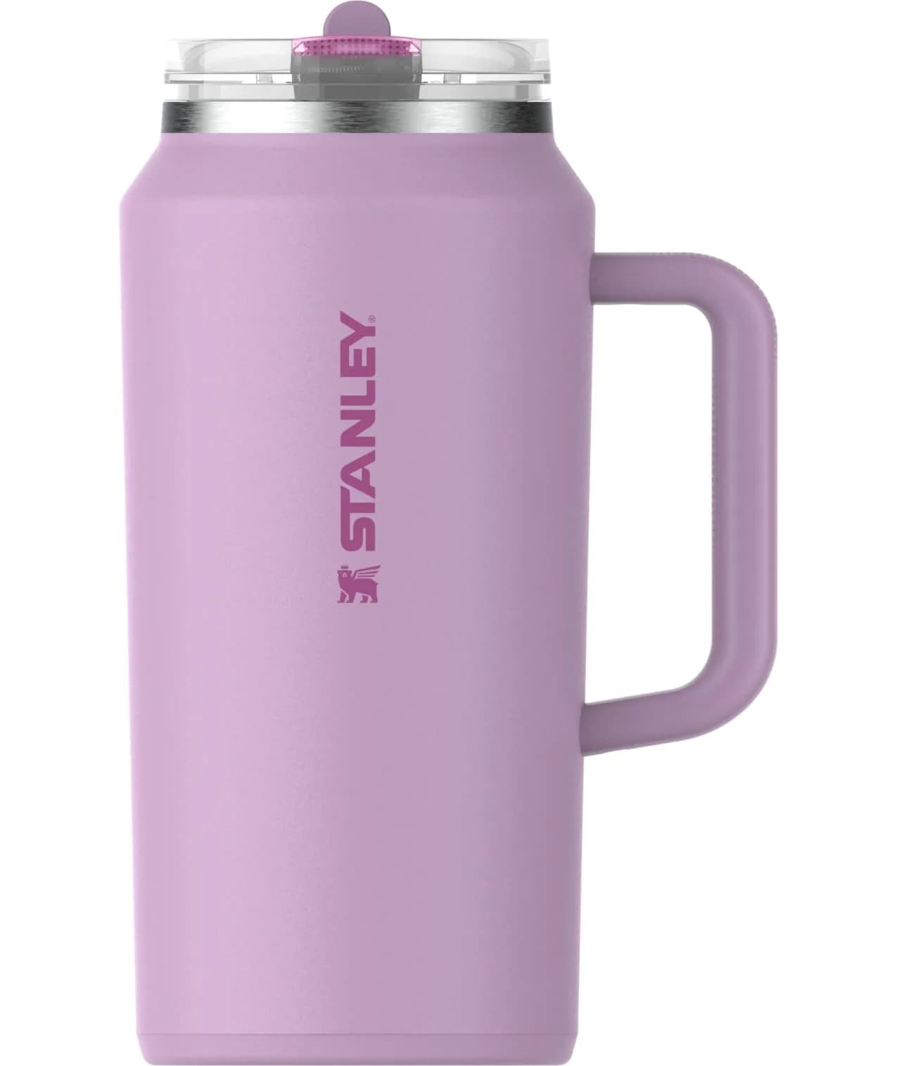 STANLEY Quencher ProTour Flipstraw Tumbler 64 oz in Soft Orchid - Leakproof Insulated Stainless Steel Cup - main product image