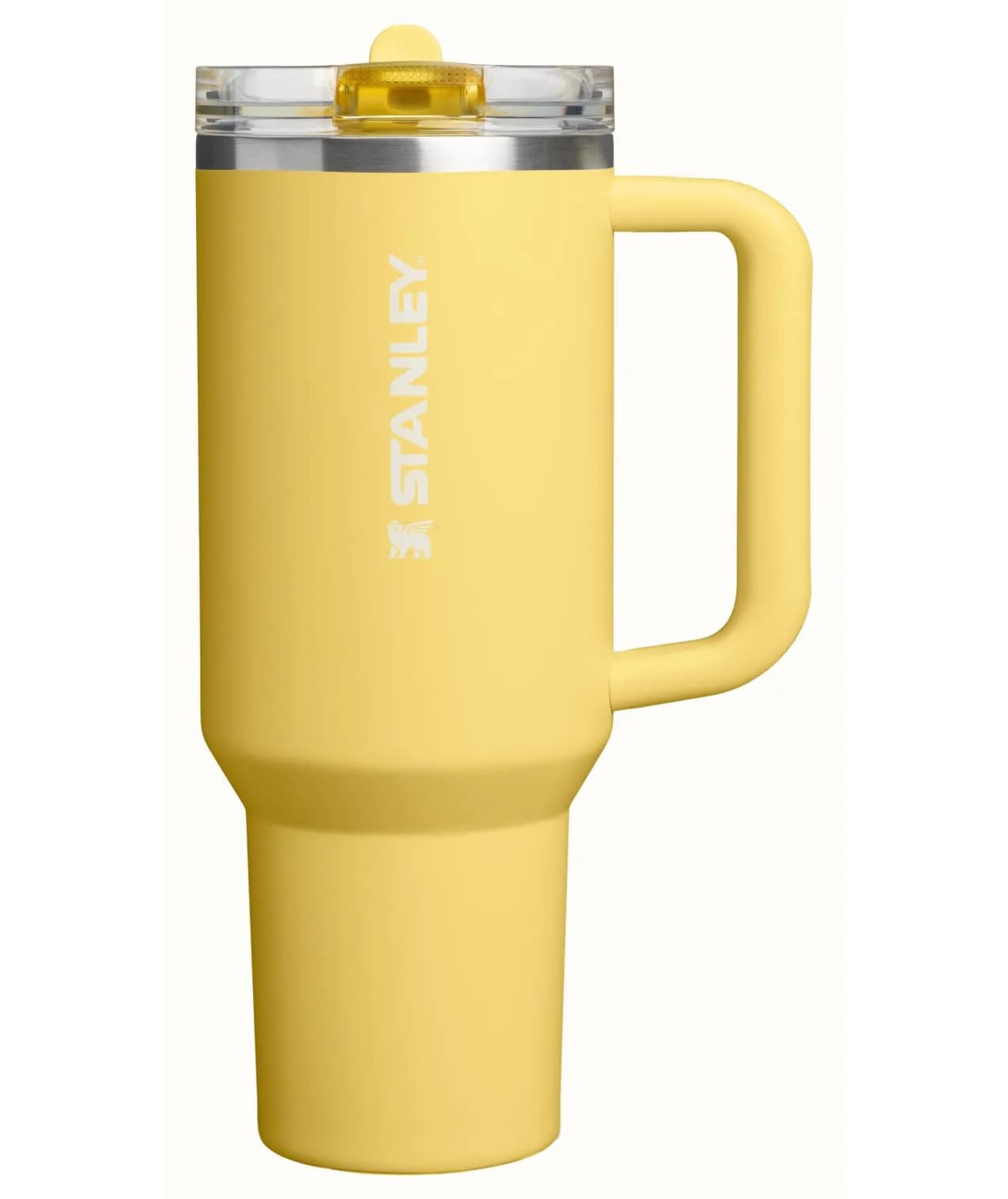 STANLEY Quencher ProTour Flipstraw Tumbler 40 oz - Daffodil Yellow | Insulated Stainless Steel Cup - main product image