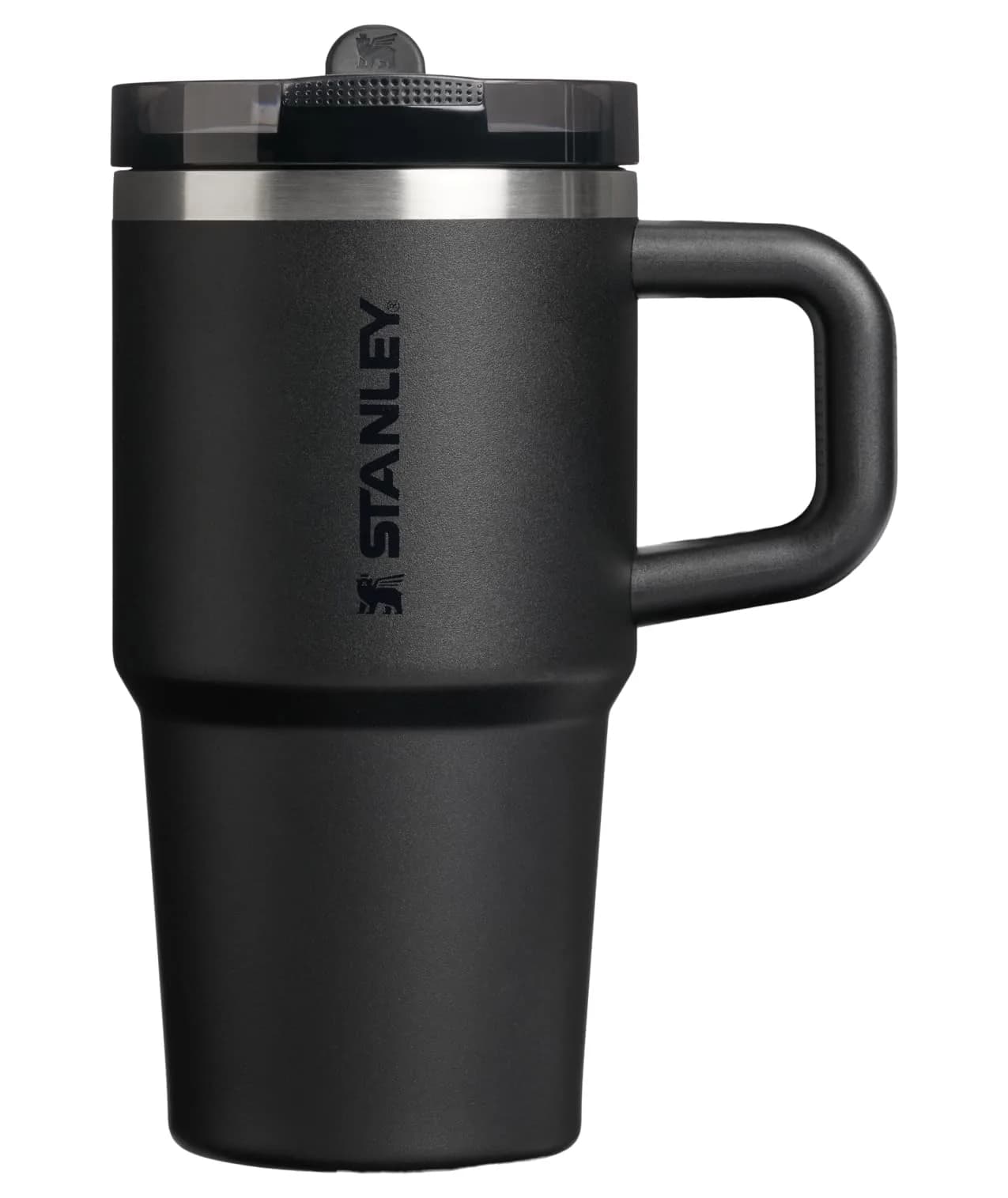 STANLEY Quencher ProTour Tumbler 591ml (20 oz) - Black 2.0, Leakproof Insulated Stainless Steel Cup - main product image