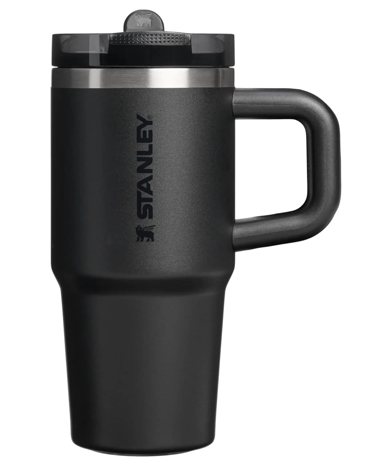STANLEY Quencher ProTour Flipstraw Tumbler 14 oz, Black 2.0 | Leakproof Insulated Stainless Steel Cup - main product image