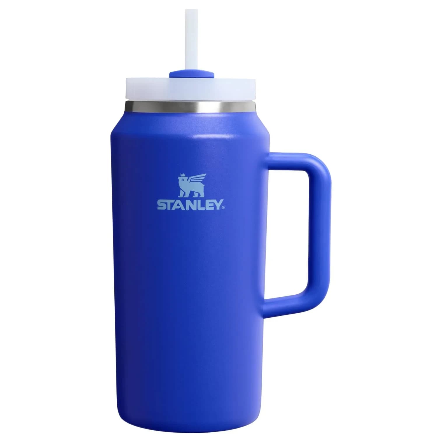 STANLEY Quencher H2.0 FlowState Tumbler 1893ml (64 oz) Cobalt | Insulated Stainless Steel Cup with Handle & Straw — Cobalt