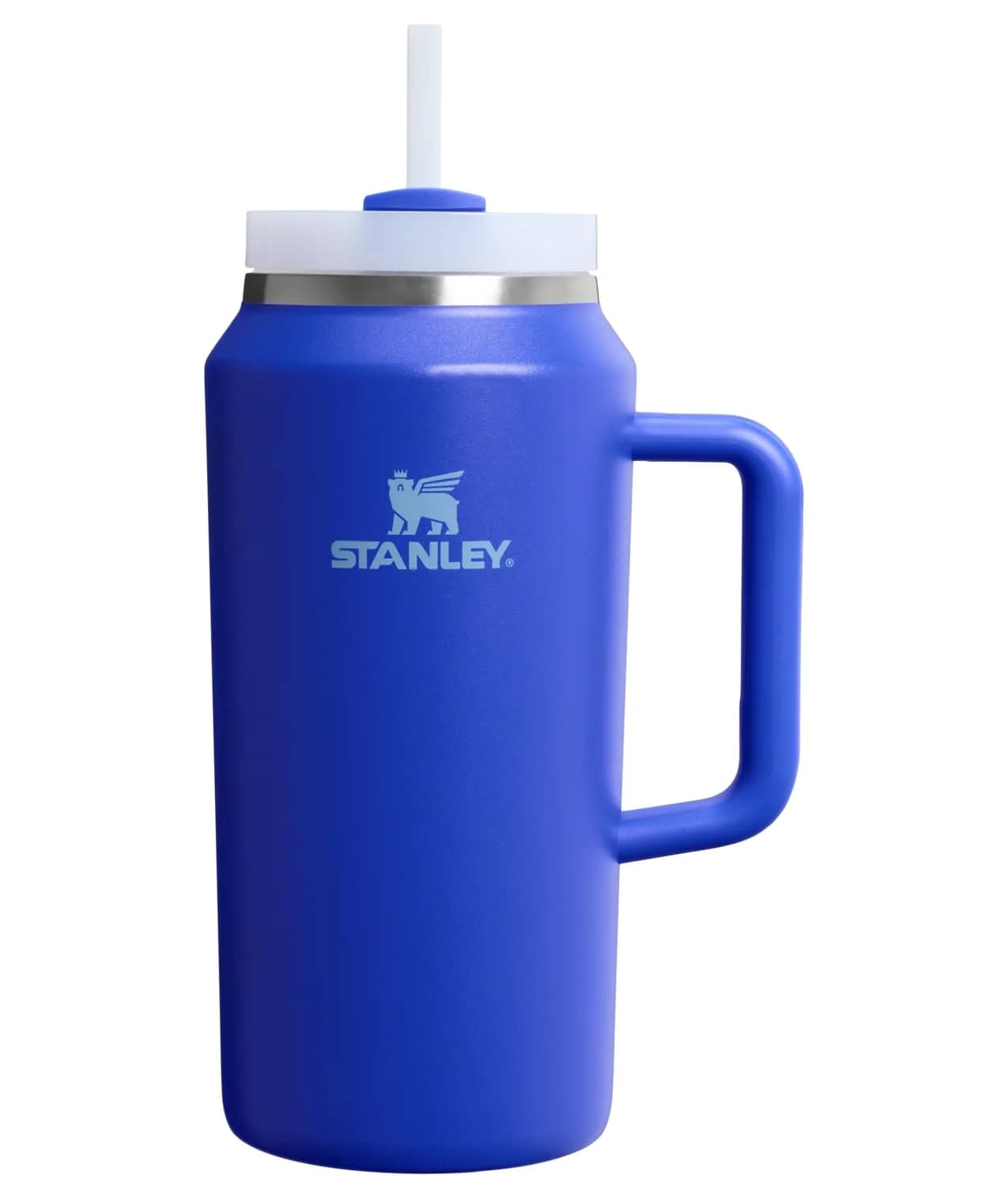 STANLEY Quencher H2.0 FlowState Tumbler 1893ml (64 oz) Cobalt | Insulated Stainless Steel Cup with Handle & Straw - main product image