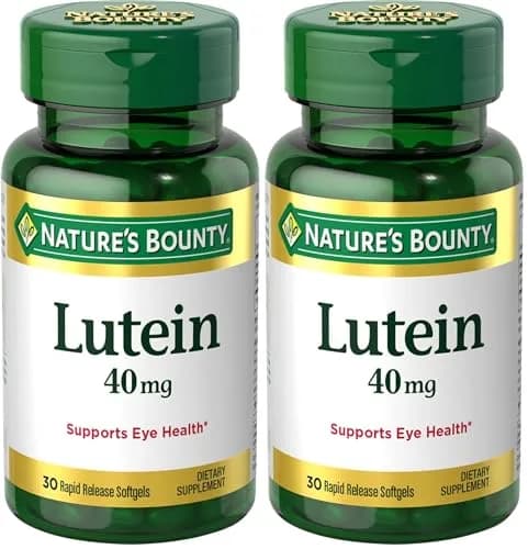 Nature's Bounty Lutein Pills 40 mg 60 Softgels | Supports Vision Health thumbnail 1