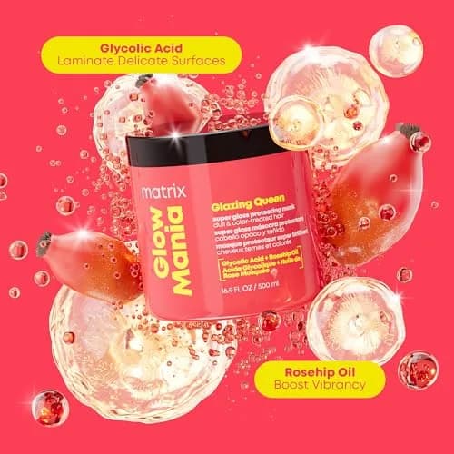 Matrix Glow Mania Mask Mini 100ml | Hair Gloss & Color Protection thumbnail 4