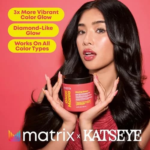 Matrix Glow Mania Mask Mini 100ml | Hair Gloss & Color Protection thumbnail 2