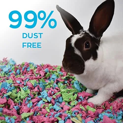 Carefresh Tutti Frutti Natural Paper Small Pet Bedding 50L | Odor Control & Ultra-Absorbent thumbnail 4