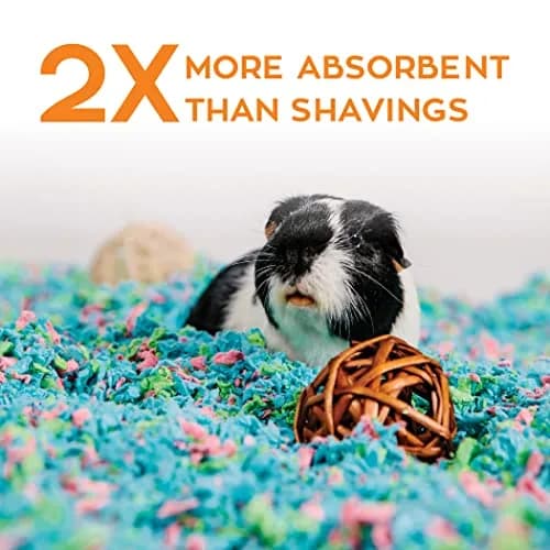 Carefresh Tutti Frutti Natural Paper Small Pet Bedding 50L | Odor Control & Ultra-Absorbent thumbnail 3