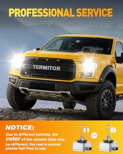 Termitor 2026 D3S HID Bulb 6000K Cool White (Pack of 2) | 800% Brighter Xenon Replacement thumbnail 8