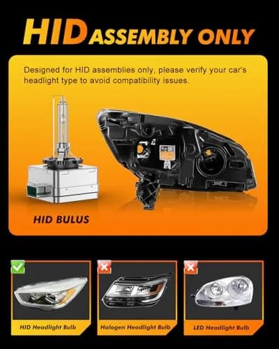 Termitor 2026 D3S HID Bulb 6000K Cool White (Pack of 2) | 800% Brighter Xenon Replacement thumbnail 3