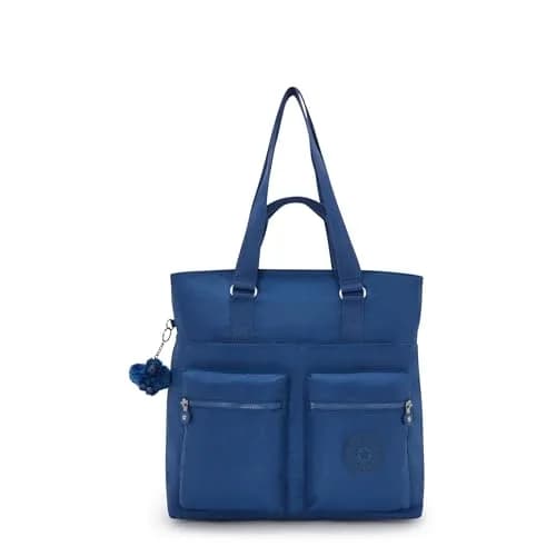 Kipling Women's India Tote Bag Casual Blue | 36.2 cm (14.75"L x 15.25"H x 7"D) thumbnail 1
