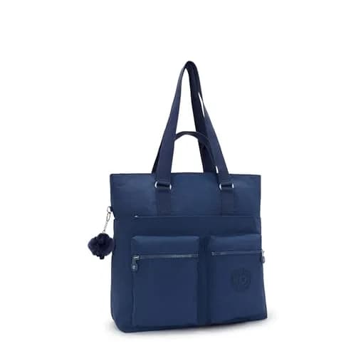 Kipling Women's India Tote Bag Casual Blue | 36.2 cm (14.75"L x 15.25"H x 7"D) thumbnail 7