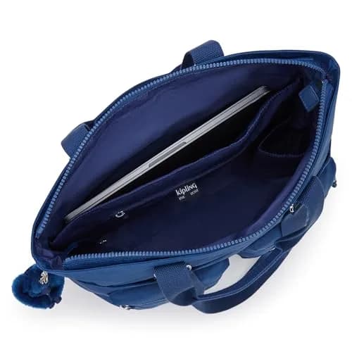 Kipling Women's India Tote Bag Casual Blue | 36.2 cm (14.75"L x 15.25"H x 7"D) thumbnail 3