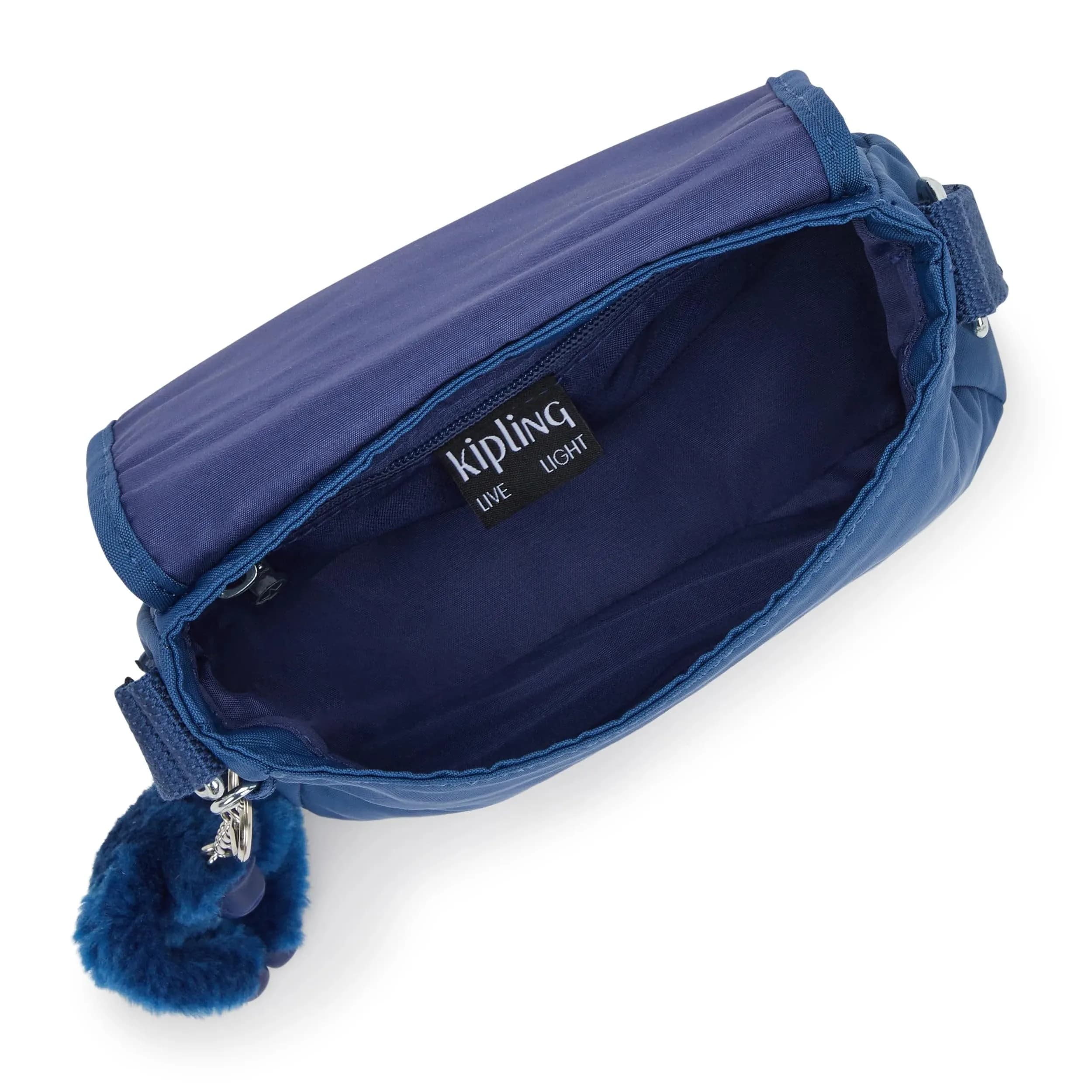 Kipling Sabian U Mini Crossbody Bag in Casual Blue (7.75"L x 6"H x 3.25"D) - view 3