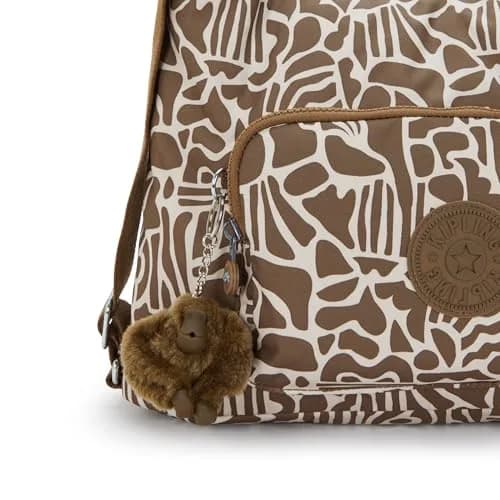 Kipling Yenna Prt Shoulder Bag 15"L x 14.25"H x 5.25"D | Minimalist Nylon & Polyester thumbnail 5