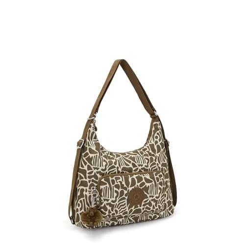 Kipling Yenna Prt Shoulder Bag 15"L x 14.25"H x 5.25"D | Minimalist Nylon & Polyester thumbnail 6