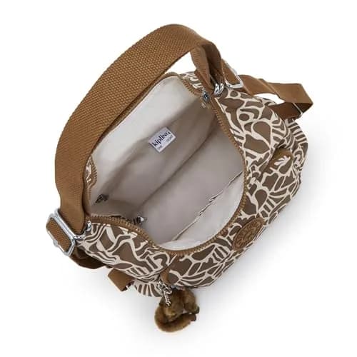 Kipling Yenna Prt Shoulder Bag 15"L x 14.25"H x 5.25"D | Minimalist Nylon & Polyester thumbnail 3