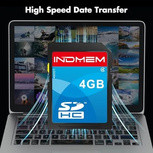 Sinobright SD Card 4GB | SDHC UHS-I Class 4 Flash Memory for Cameras & Devices thumbnail 4