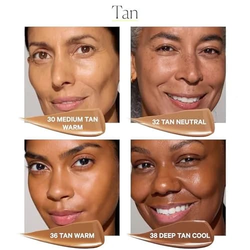 Well People Skinforia Serum Foundation, 36 Tan Warm | Hydrating, Skin-Like Finish, Plant-Powered Formula thumbnail 4
