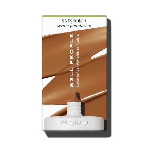 Well People Skinforia Serum Foundation, 38 Deep Tan Cool | Hydrating, Skin-Like Finish thumbnail 9