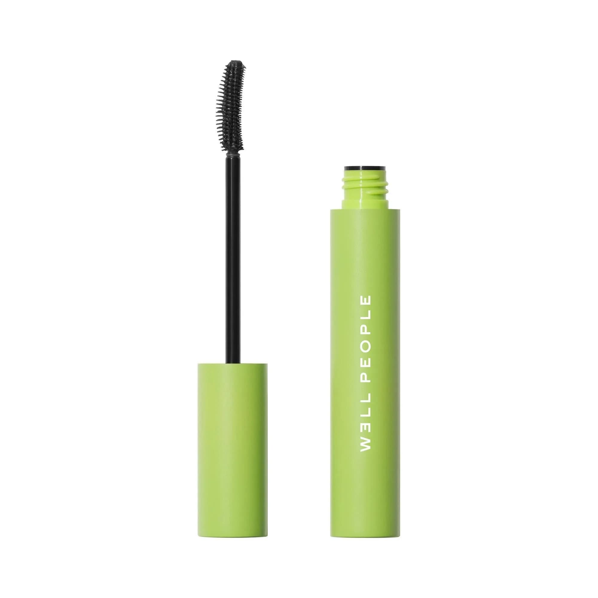Well People Expressionist Curling Mascara, Black | Vegan, Smudge-Resistant, Curved Brush, Nourishing Plant Oils