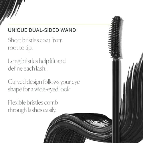 Well People Expressionist Curling Mascara, Black | Vegan, Smudge-Resistant, Curved Brush, Nourishing Plant Oils thumbnail 4