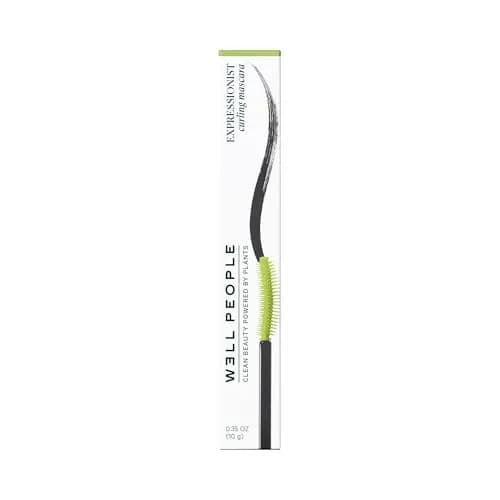 Well People Expressionist Curling Mascara, Black | Vegan, Smudge-Resistant, Curved Brush, Nourishing Plant Oils thumbnail 8