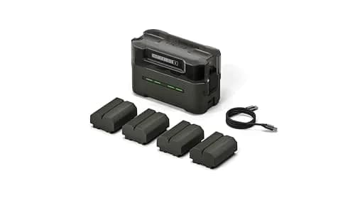 Tilta NP-FZ100 Portable Charging Station (4-Battery Kit) Green | 45W PD Fast Charging, Works with Sony FX3, A7 IV, A6700 thumbnail 1