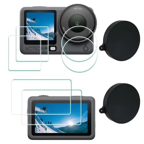 ULBTER Screen Protector for DJI OSMO Action 6 0.3mm 9H Hardness | Bubble-Free HD Clarity thumbnail 1