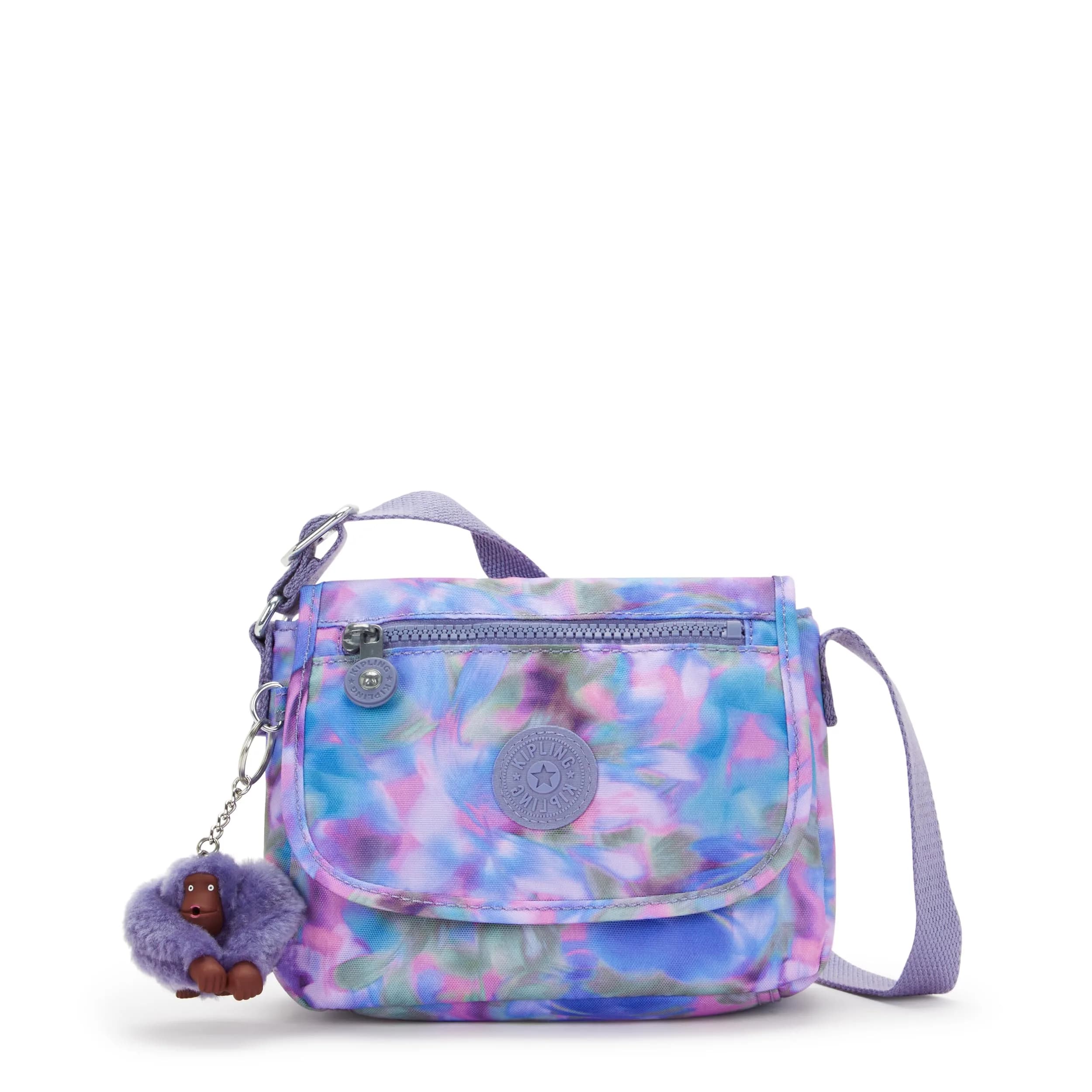Kipling Sabian Blushing Sky Mini Crossbody Bag (7.75"L x 5.75"H x 3.25"D) - Lightweight & Water-Resistant - main product image