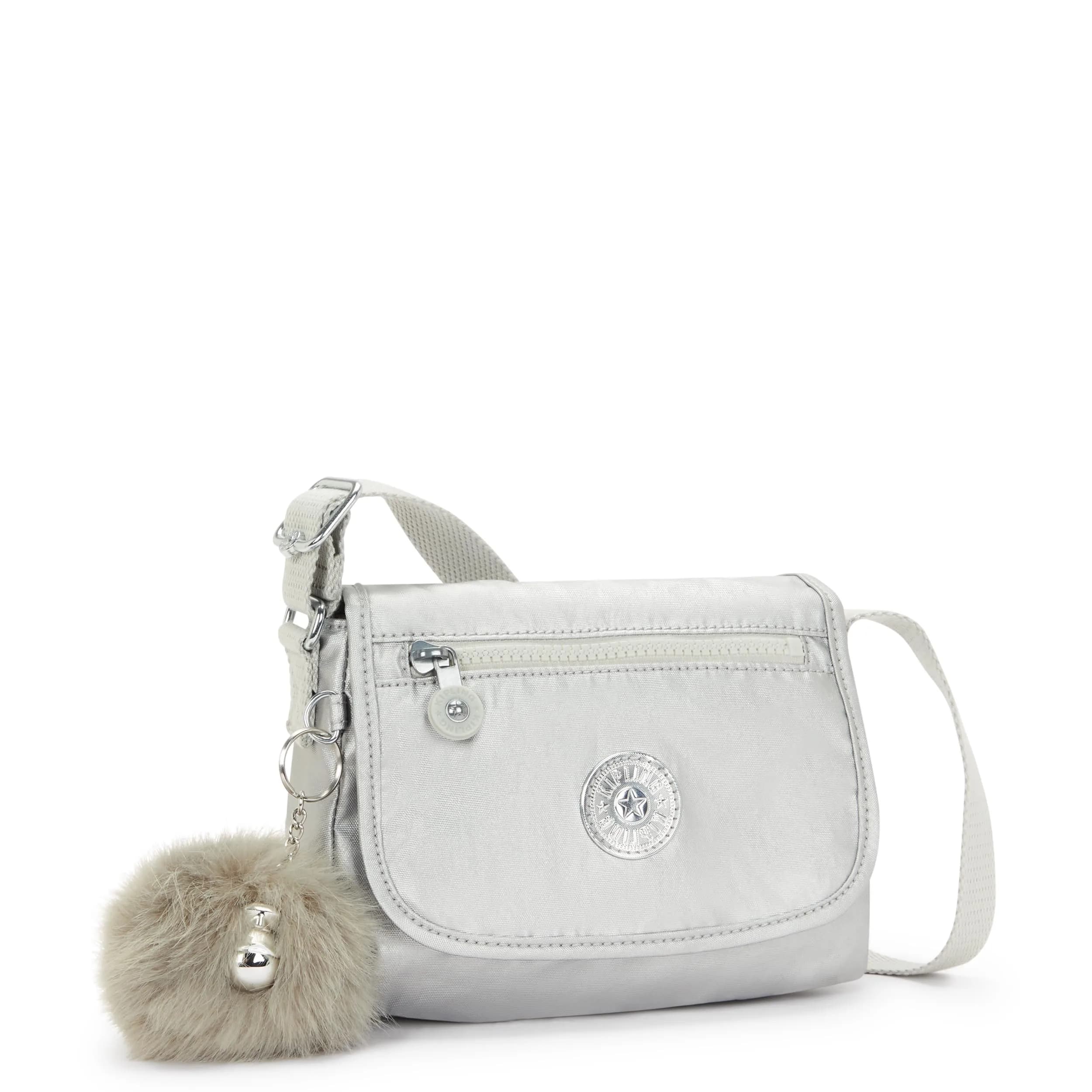 Kipling Sabian U Mini Crossbody Bag in Candy Metallic - 7.75"L x 5.75"H x 3.25"D - view 4