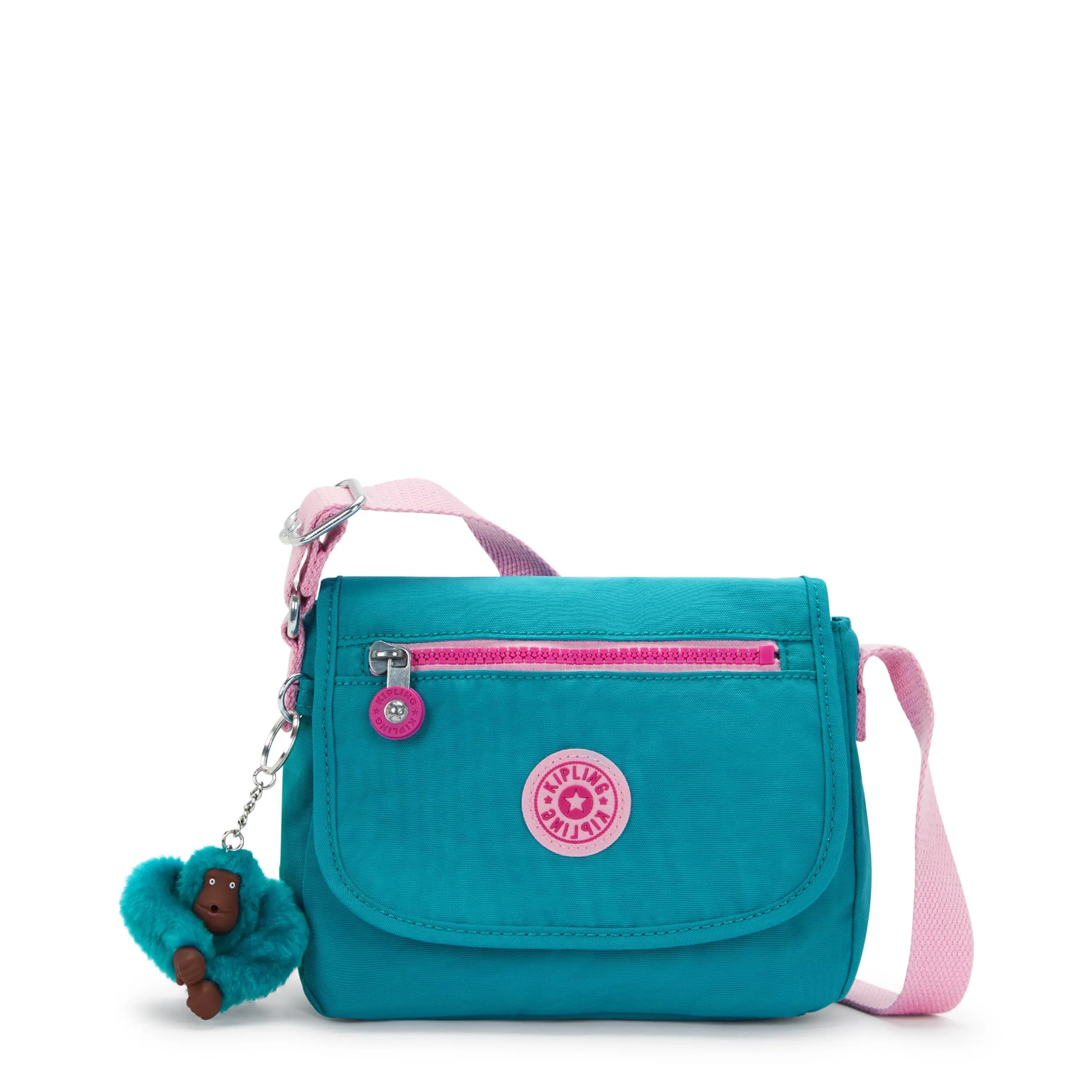 Kipling Sabian U Mini Crossbody Bag - Striking Blue | 7.75"L x 5.75"H x 3.25"D - main product image