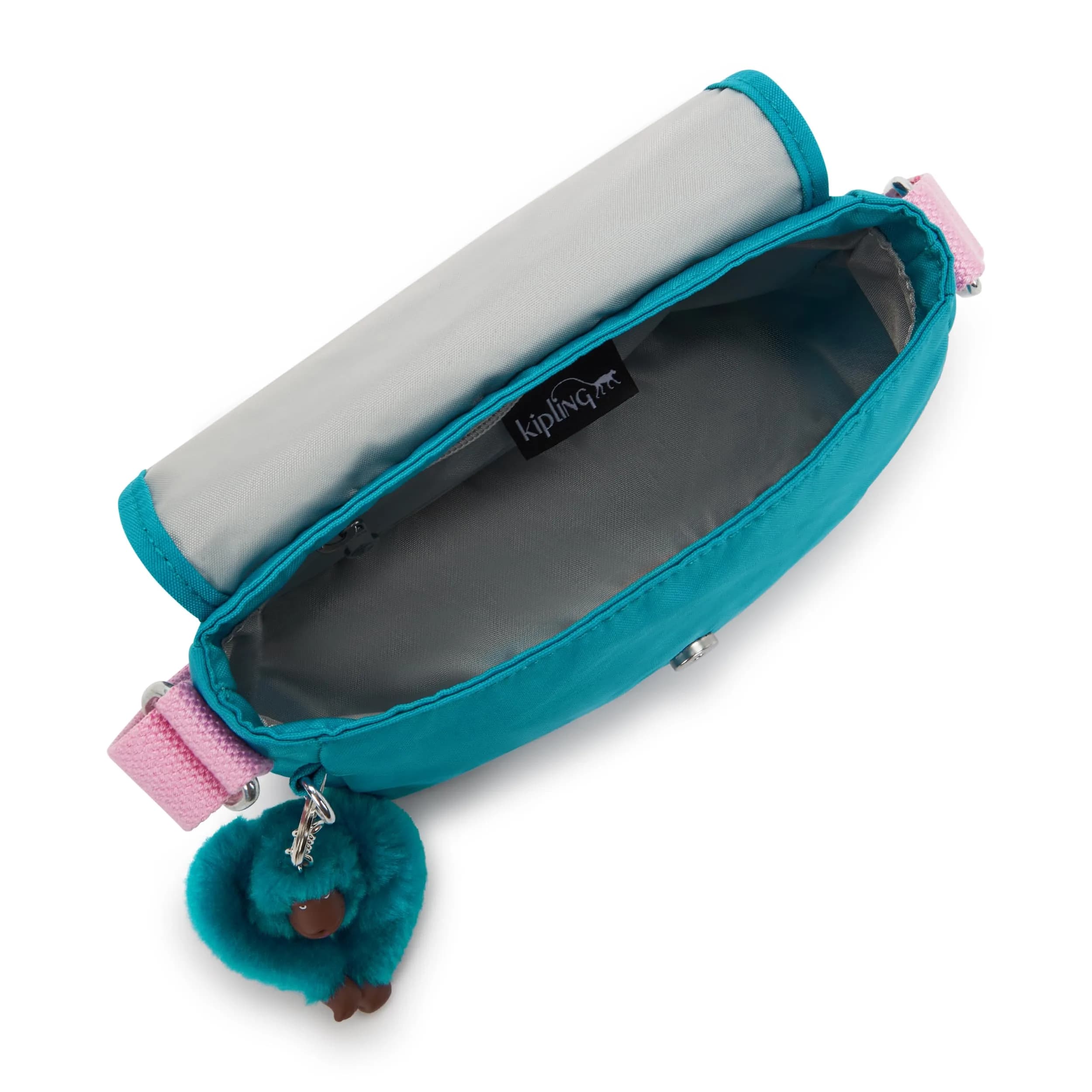 Kipling Sabian U Mini Crossbody Bag - Striking Blue | 7.75"L x 5.75"H x 3.25"D - view 3