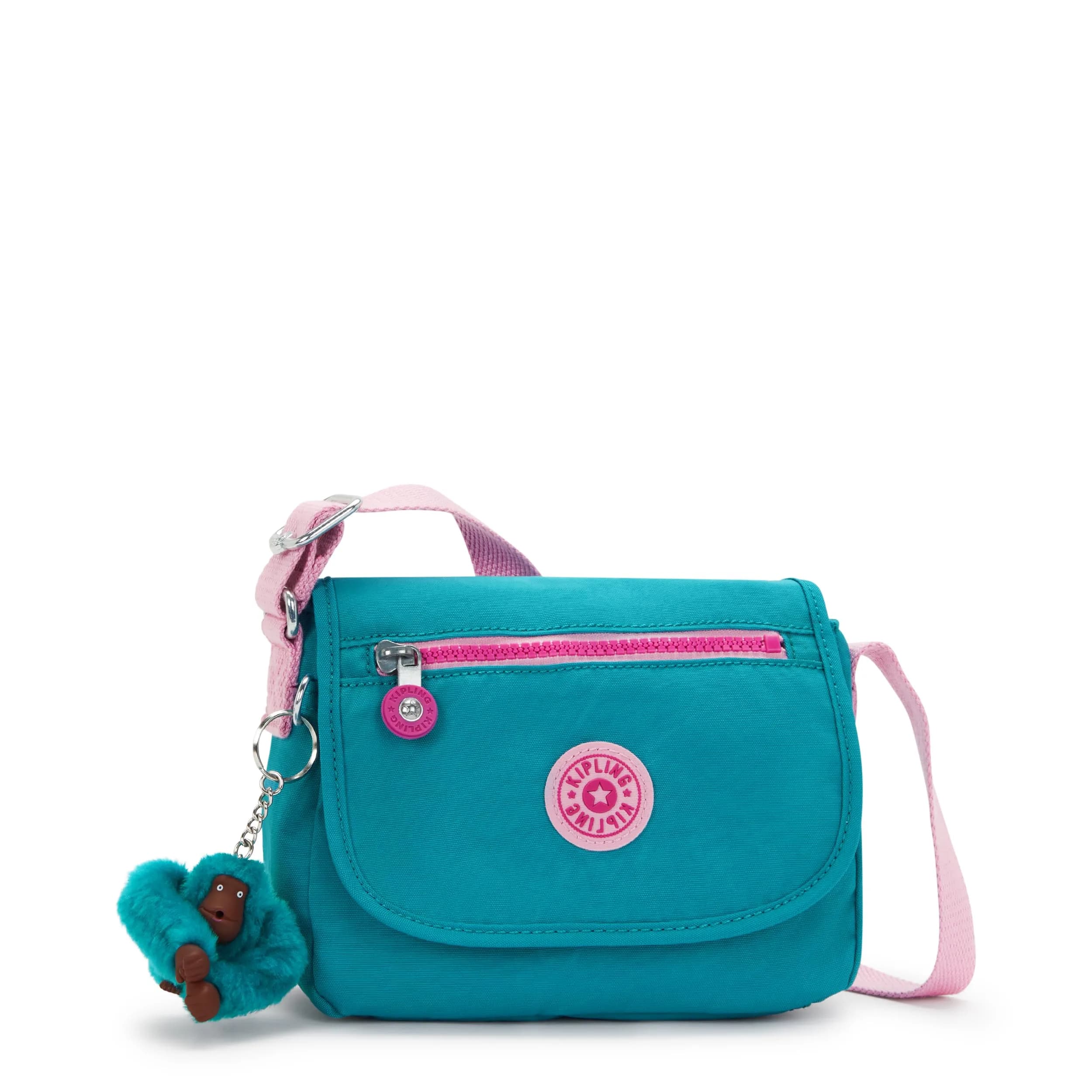 Kipling Sabian U Mini Crossbody Bag - Striking Blue | 7.75"L x 5.75"H x 3.25"D - view 4