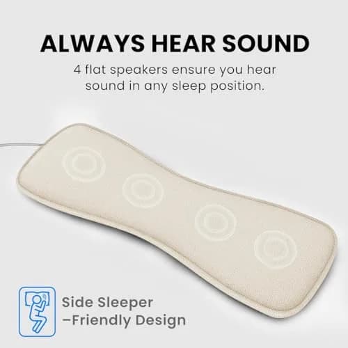 Avantree Slumber 2 - Bluetooth Pillow Speaker for Side Sleepers | Wireless White Noise Headphones thumbnail 7
