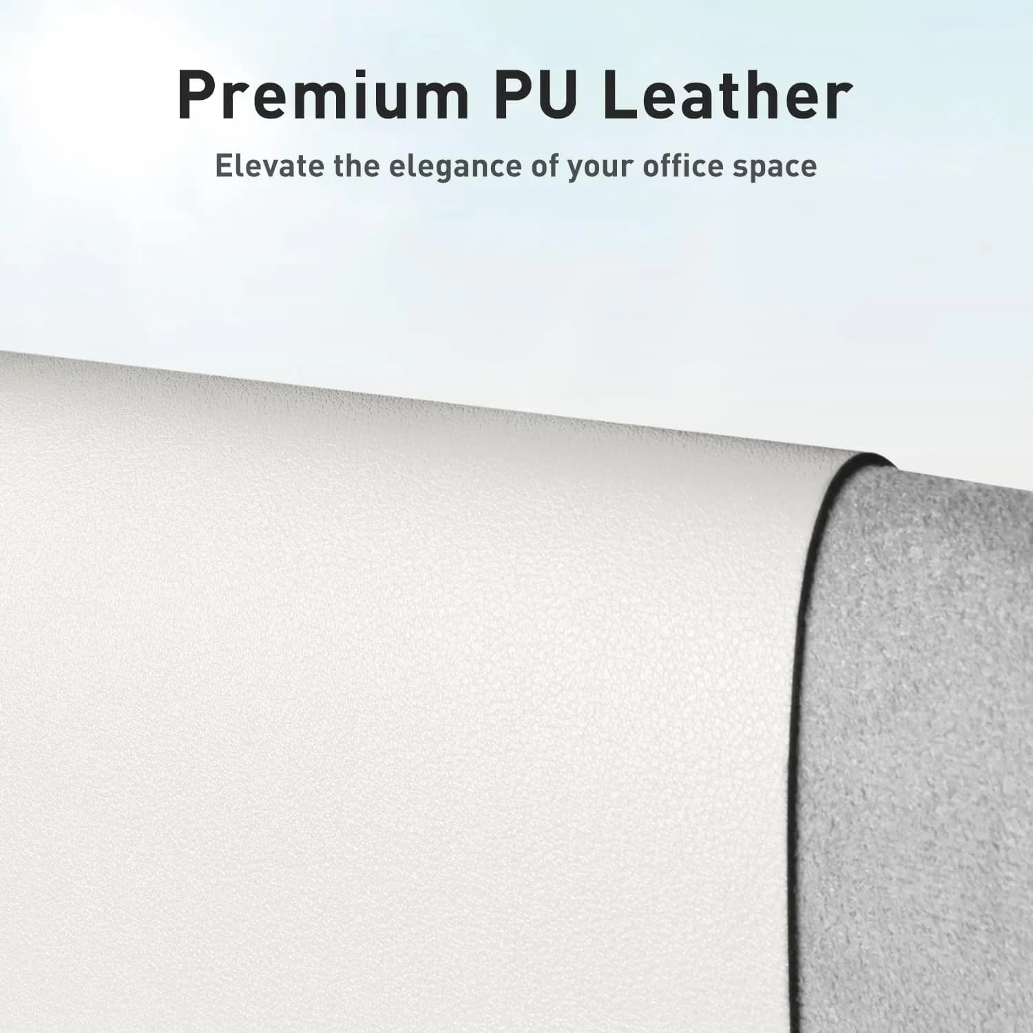 Aothia Faux Leather Desk Mat 140cm x 61cm (55" x 24") | Waterproof, Non-Slip PU Blotter for Office & Home - view 2