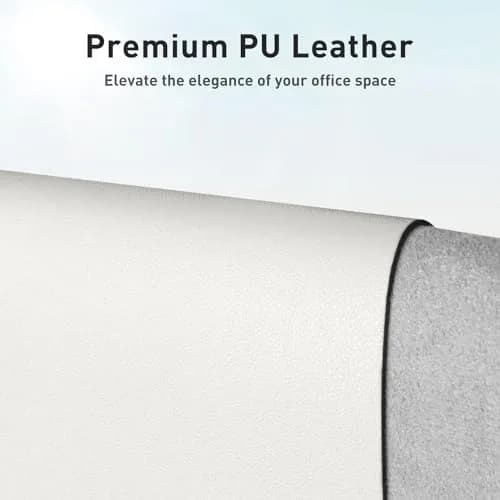 Aothia Faux Leather Desk Mat 140cm x 61cm (55" x 24") | Waterproof, Non-Slip PU Blotter for Office & Home thumbnail 2