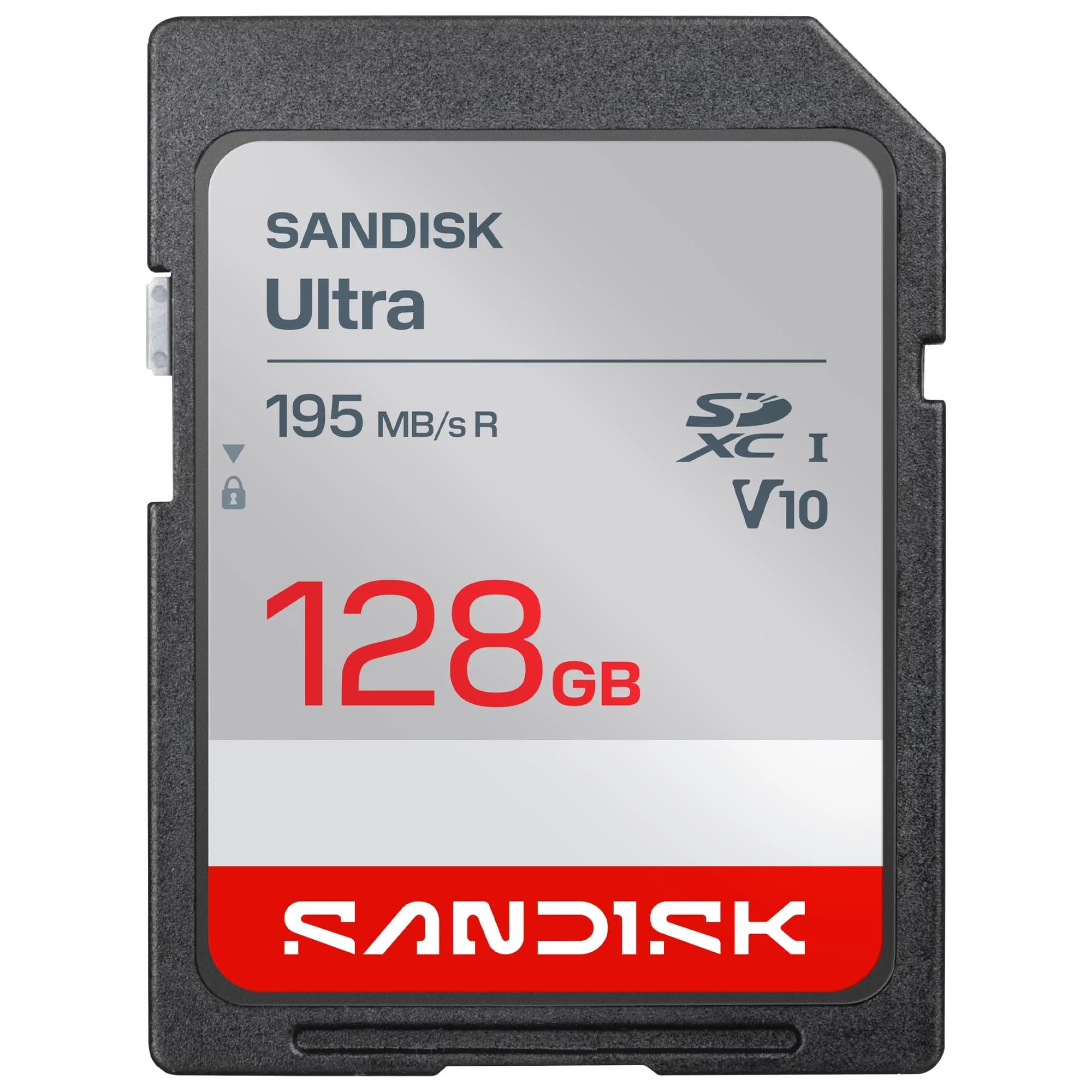 SanDisk 128GB Ultra SDHC UHS-I Memory Card - Full HD Video & Fast Transfers thumbnail 1