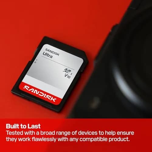 Sandisk 256GB Ultra SDXC UHS-I Card | Up to 195MB/s, Full HD, Waterproof, Shockproof thumbnail 7