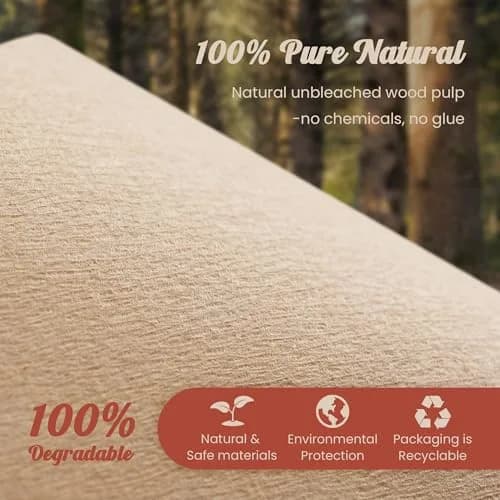Metflavor #4 Coffee Filters 100 Count | Unbleached Cone Filters for 8-12 Cup Coffee thumbnail 2