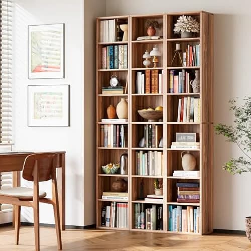 IRONCK Tall Narrow Bookshelf 8 Tiers | Compact Corner Floor Standing Storage 71 in Tall thumbnail 9