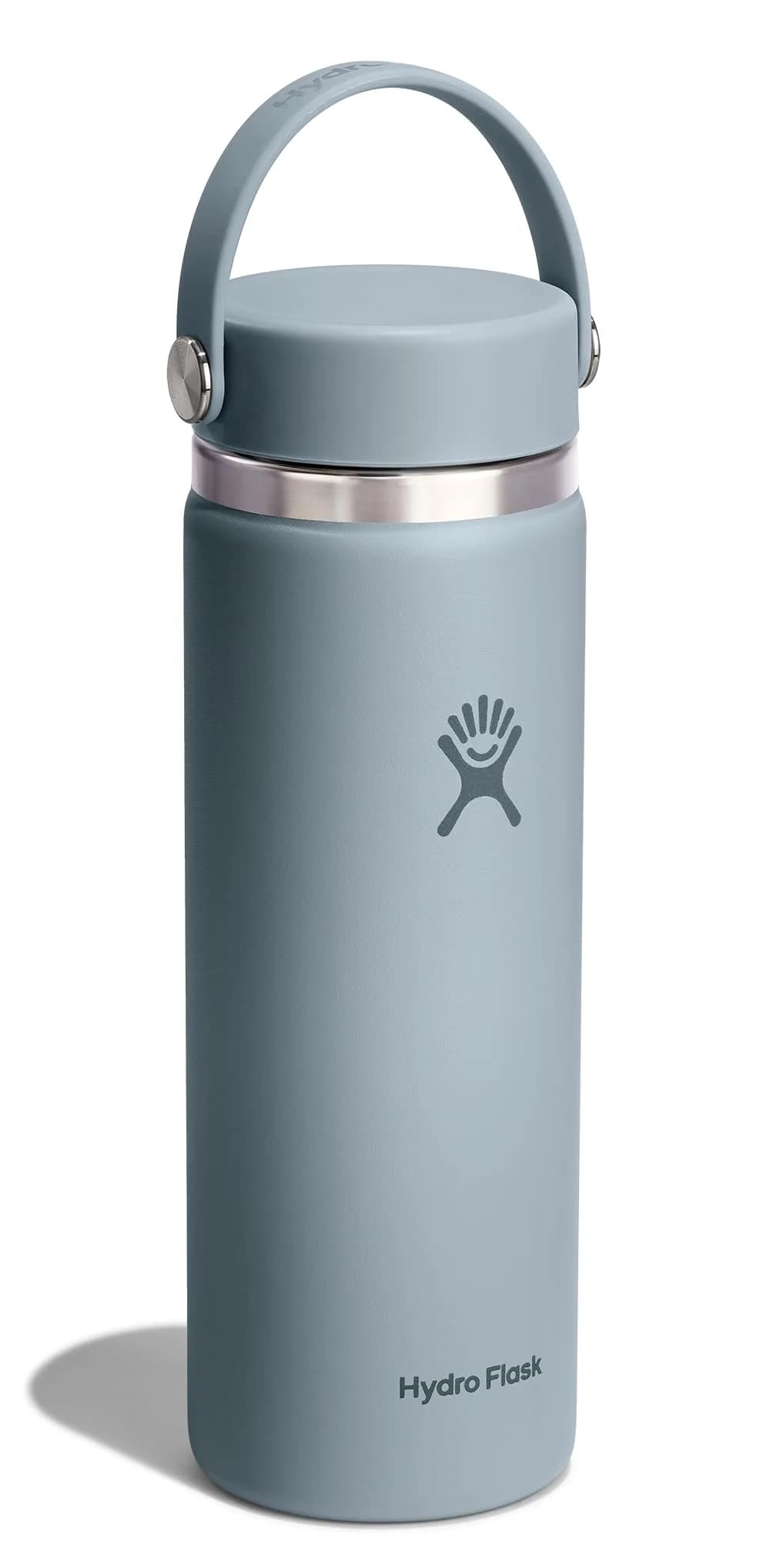 Hydro Flask 20 Oz Shale Gray Wide Mouth Water Bottle | Insulated Stainless Steel thumbnail 2