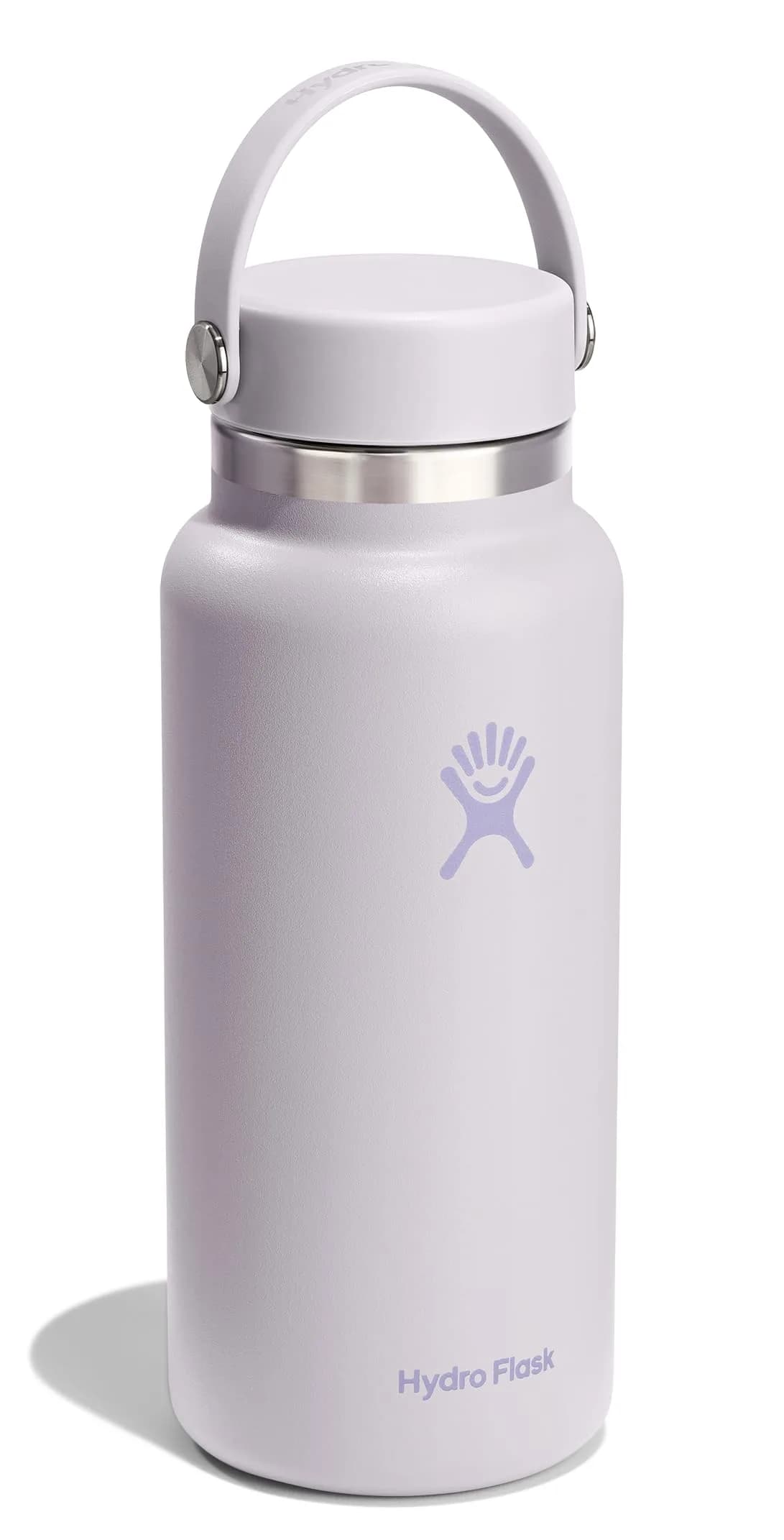 Hydro Flask 32 Oz Cloud Pink Wide Mouth Water Bottle | Insulated Stainless Steel, Leakproof thumbnail 2